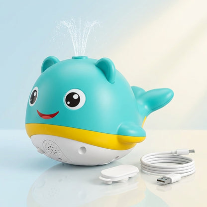 Light-Up Whale Bath Toy for Kids