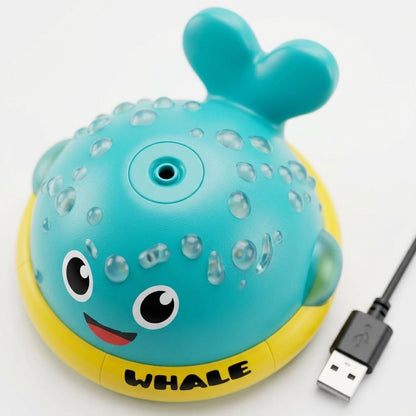 Light-Up Whale Bath Toy for Kids